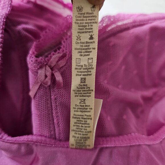 Rhonda Shear Pink Style 676 Shapewear  Leisure Bra in Size 3X - Picture 8 of 10